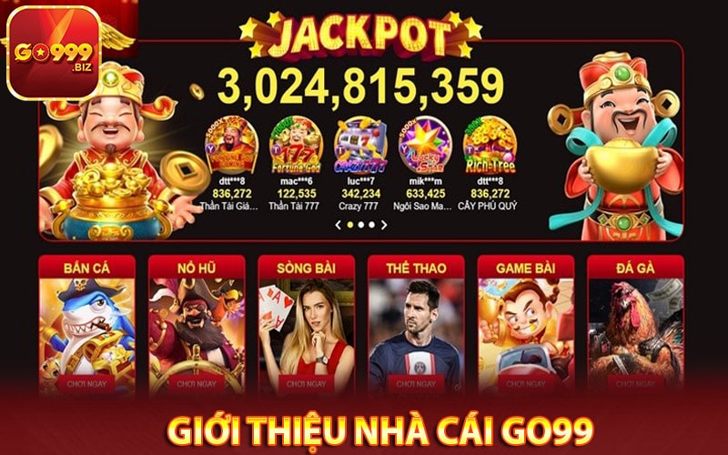 Giới thiệu go99 sân chơi cá cược đổi thưởng